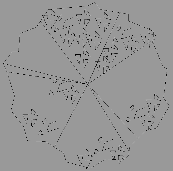 Bloque Autocad Vista de Árbol en Planta